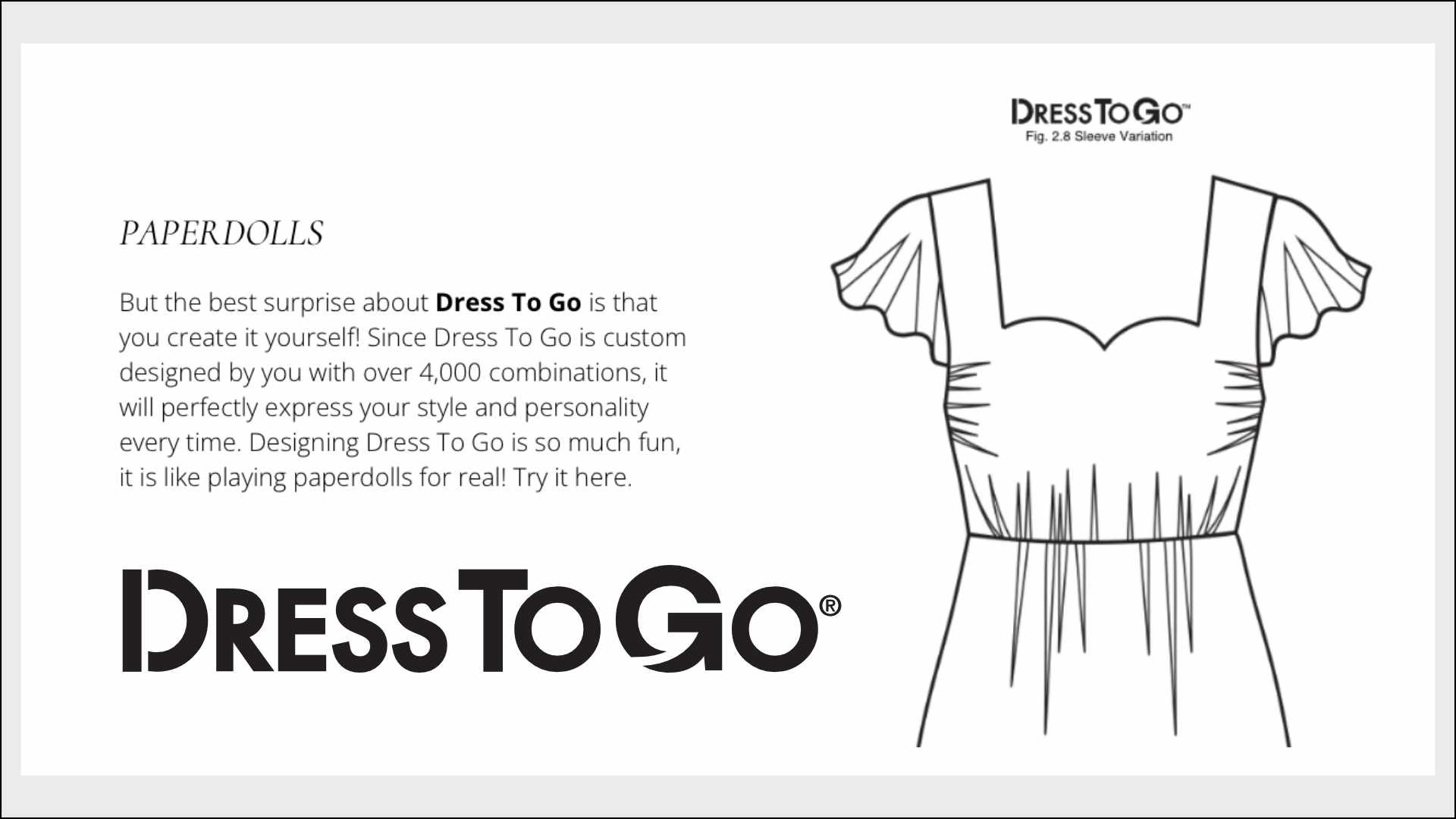 Dress To Go-Paperdolls